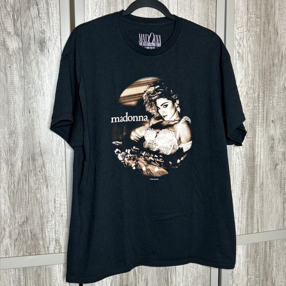 2024 Madonna The Celebration Tour T Shirt Concert Tour